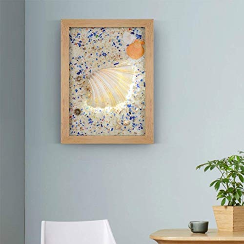 Applique murale LED art shell pour éliminer la lumière agressive du salon