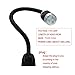 DONGSE LED CNC Machine Tool Work Lamp Lathe Long Gooseneck Workshop Working Lights 3/6/9W Industrial Lamp Sewing(Screw Fixed Base,6W)