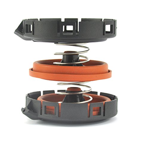 Quwei Crankcase Ventilation Pcv Vent Valve Pressure Regulating Valve Compatible With Bmw (2Pcs) #TOP6