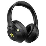 GOBOULT Flex On Ear Bluetooth Headphones with 80H Playtime, 40mm Bass Drivers, Zen™ ENC Mic, Type-C Fast Charging, BT 5.4, AUX, 60ms Low Latency, IPX5, Wireless Headphone(Jet Black)