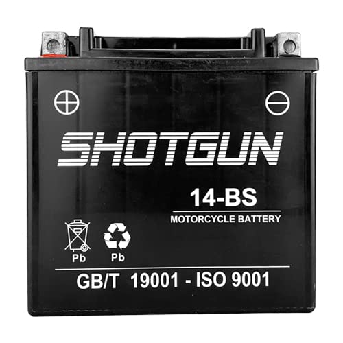 Shotgun Replacement For Atv Battery Ytx14-Bs For Honda Trx 500 420 450 350 300 Rubicon Foreman Rancher #TOP1