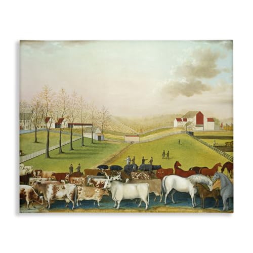Stupell Industries 'The Cornell Farm Edward Hicks Classic Farm'| Canvas Art