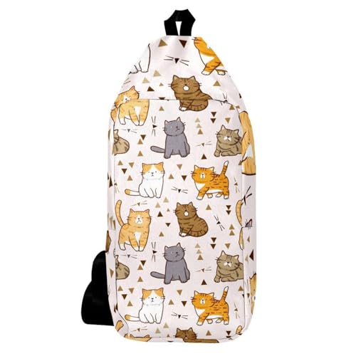 Sac à dos pour homme et voyage avec bandoulière chat