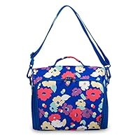 J World New York Casey Womens Lunch Bag. Cute Insulated Lunch-Box for Teen Girls, Petals