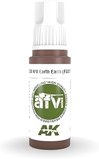 AK Acrylics 3Gen AFV AK11338 Nr8 Earth Red (FS30117) (17ml)