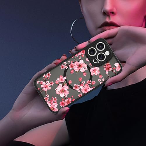 Fsoole Magnetic for iPhone 16 Pro Max Case for Women, Cherry Blossom by Fsoole - Used condition - Image 6
