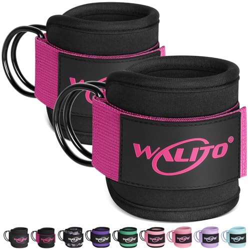 Ankle Straps for Cable Machines, Leg Straps for Glute Kick Back Accessories