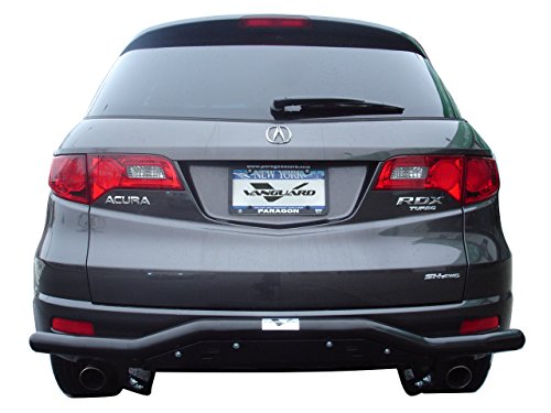 Vanguard Vgrbg-0237Bk Black Powdercoat Single Tube Rear Bumper Guard With Skid Plate | Compatible With 07-11 Honda Cr-V #TOP1