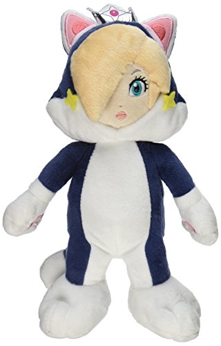 Little Buddy Super Mario 3D World 9.5" Neko Cat Rosalina Stuffed Plush