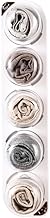 Wall Mounted Undergarment storage box, Capsule Punching Free Household Storage Rack Suitable for organizing wardrobes and drawers | 5 Glass Slot