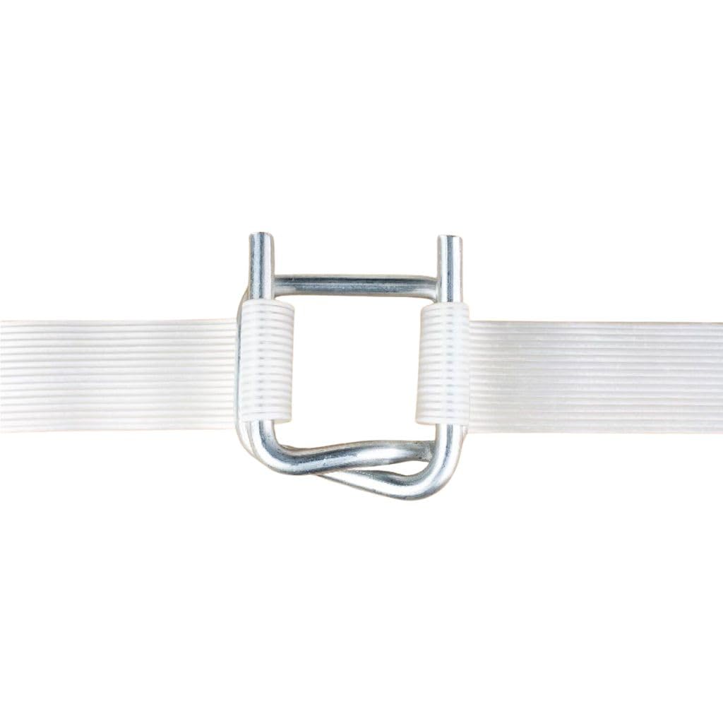 Drahtverschlussklemmen 16 mm – Set mit 1.000 Stück | Verzinkt & geprägt | 3,5 mm Drahtstärke | Für Umreifungsband & Gewebeband | Ideal für Palettensicherung & Stückgutversand