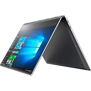 Lenovo Yoga 910 14″ FHD IPS Touchscreen Laptop, Intel Core i5-7200U 2.5GHz up to 3.1GHz, 8GB DDR4, 512GB NVMe SSD, Backlit Keyboard, Bluetooth, Webcam, Fingerprint Reader, Windows 10, Accessory Bundle