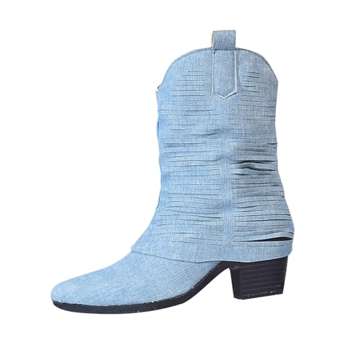 Bottes mi-mollet en daim pour femme qui stylisent la jambe sans faire mal