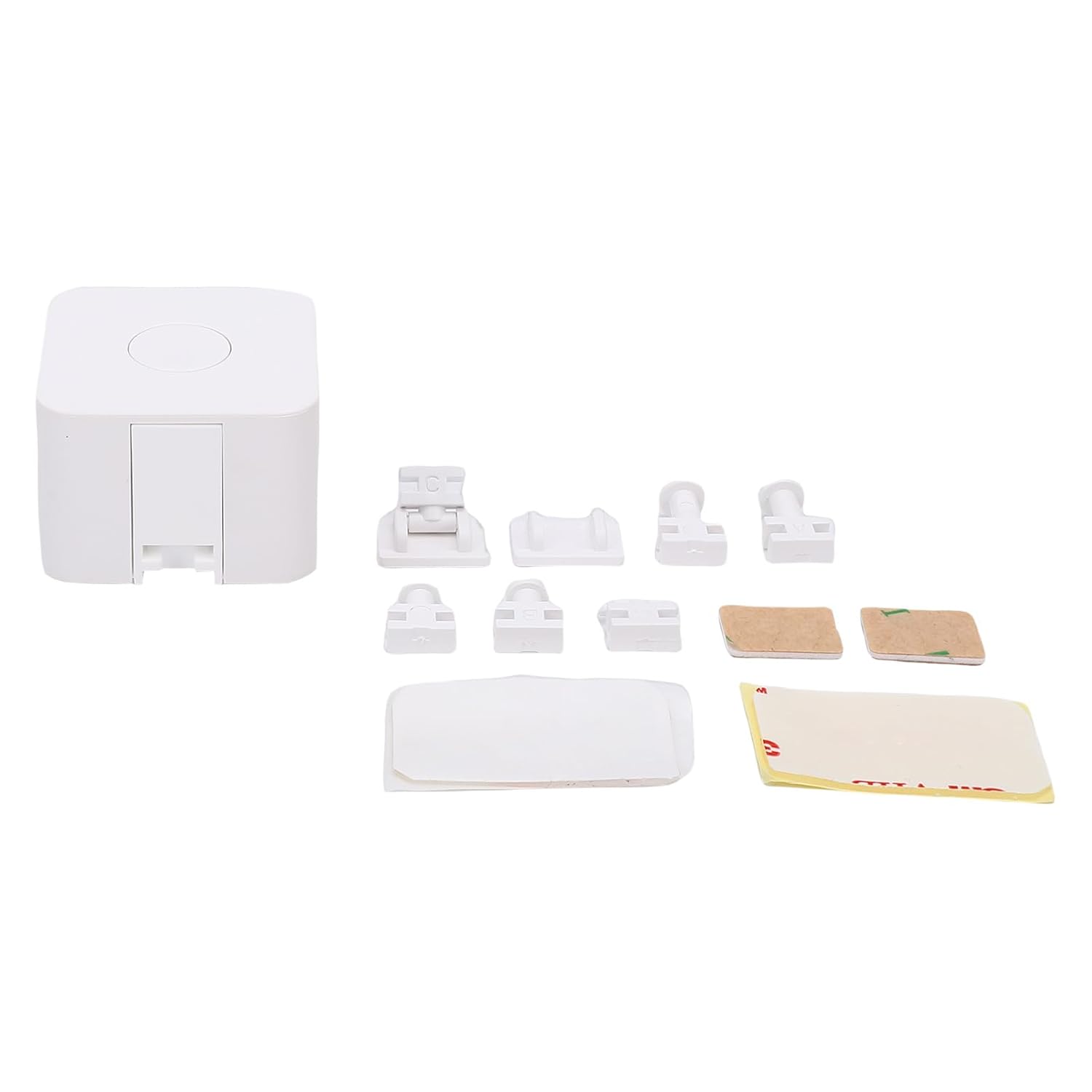 Smart Fingerbot Button Pusher, No Wiring Switch Home Remote Control Timer Scheduling ModularCompatible with, Bluetooth Smart Home Device (Bluetooth Finger Robot)