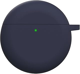 كفر حماية من السيليكون من Next Store، متوافق مع سماعات هواوي فري بادز 4، مقاوم للصدمات وللاوساخ، بلون ازرق كحلي