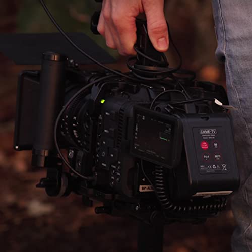 Came-Tv Mini V Mount Battery 99Wh 6875Mah 15A Draw Rechargeable V-Mount With 2 D-Tap & 1 Usb For Blackmagic Bmpcc 4K/6K Pro/Sony Fx6/Red Komodo/Canon C70/Z Cam E2,Video Lights,Monitors #TOP1
