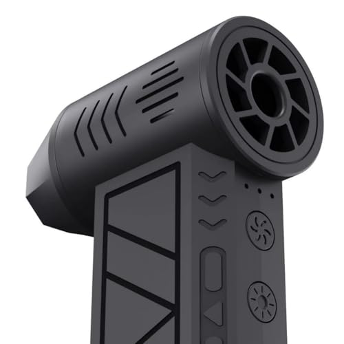 Miniatura 3 de Hvventy Mini Soplador De Aire Con Boquilla Extra 130000rpm Turbo Jet Fan Velocidad Del Viento 39.5m S Soplador Eléctrico Soplador Secador De Polvo