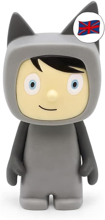 tonies Audio Character for Toniebox, Creative Grey, Figurine with Space for Up to 90 Minutes of Content for Children, for Use with Toniebox Music Player (Sold Separately)
