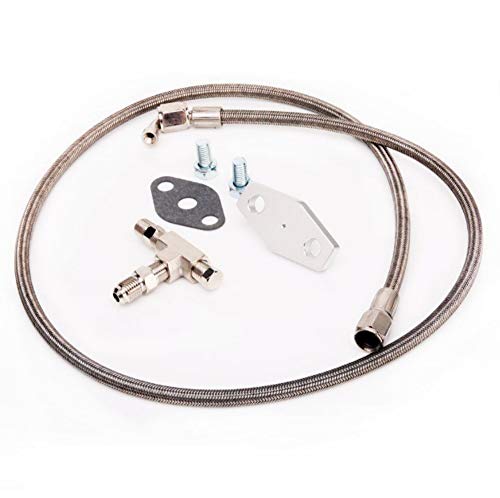 Turbo Oil Feed Line KKK K26 K27 Turbo 0.08" restrictor