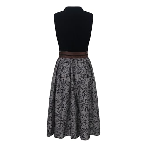 Vestido de tirolesa Dirndl largo de estilo vintage para mujer 5