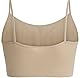 UnsichtBra Damen 3er Set Bustier BH ohne Bügel | Nahtlose Spaghettiträger Bralette | Bequem für Schlafen, Sport & Yoga | Weiche Mikrofaser | Atmungsaktive Unterwäsche (Schwarz,Weiss,Beige, M)