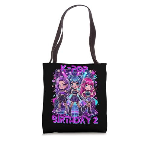 It' My 2nd Birthday 2 years K pop Kids Bday Girls K-pop Tote Bag