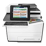 HP PageWide Enterprise Color Flow 586z Multifunction Duplex Printer EveryPage and Pull-Out Keyboard (G1W41A)