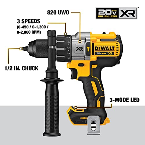 Dewalt 20V Max Hammer Drill And Impact Driver, Cordless Power Tool Combo Kit With 2 Batteries And Charger (Dck299P2) #TOP2