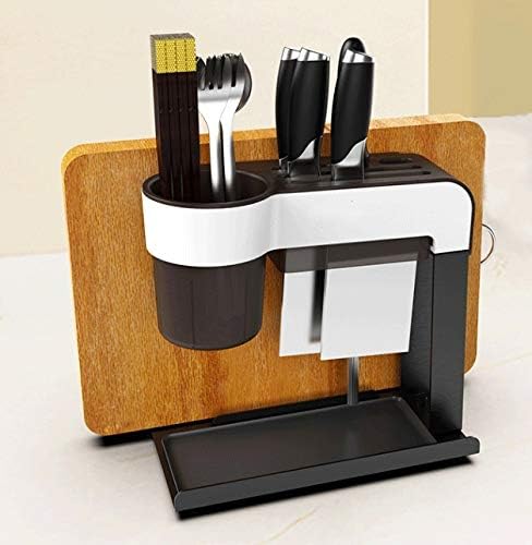 Cutting Board Holder Stainless Steel Drying Rack Kitchen 3 Divisions Compartment Storage Organizer Counter Display Stand