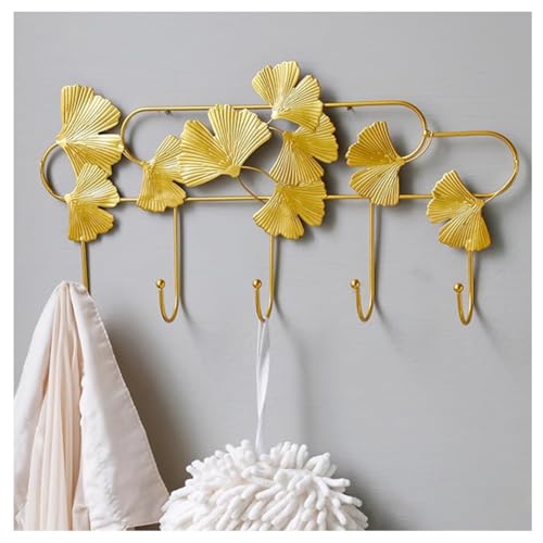Perchero de pasillo con ganchos para ropas y bolsos de pared 5