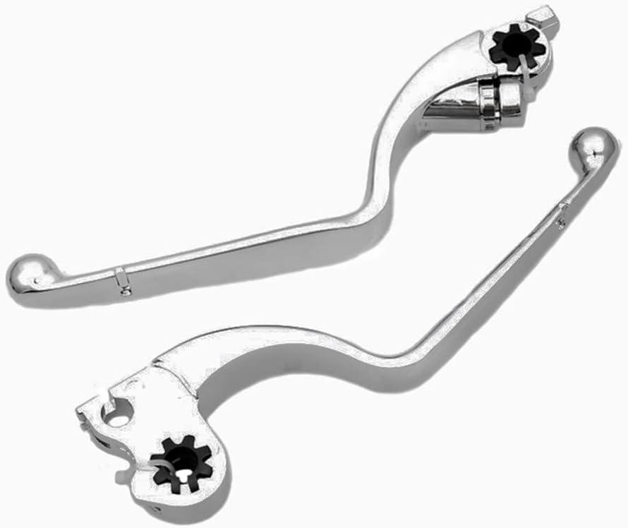 S SYUU Motorcycle Brake Clutch Hand Lever Sets Pairs Aftermarket Part Compatible with for Indian Chief Classic Vintage Dark Horse Roadmaster 2014 2015 2016 2017 Chrome