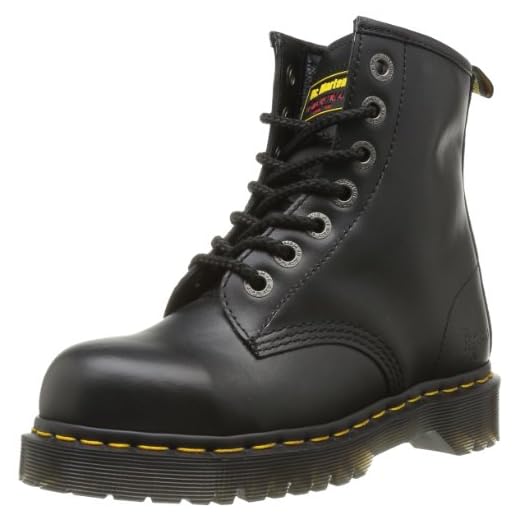 Dr. Martens Original 7B10 12231001, unisex – vuxenstövlar, svart, 43 EU/9 UK