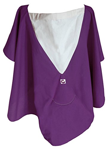 Organic Breastfeeding Cape (Plum)