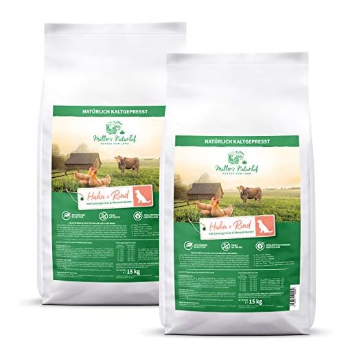 MÜLLER'S NATURHOF – Huhn & Rind Trockenfutter