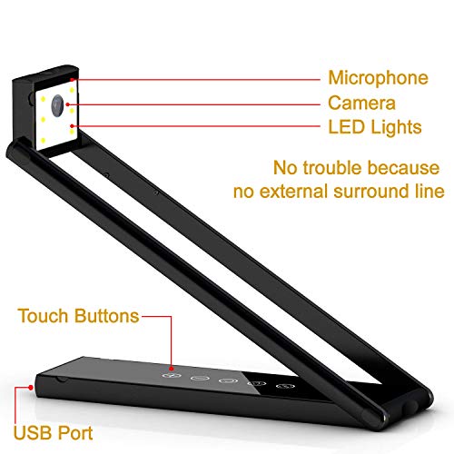 13 Mp Usb Document Camera For Teachers, 4K Ultra High Definition A3-Size Capture, With Dual-Mode Led Supplemental Light And Auto Focus, Web For Distance Learning, Remote Working, Classroom Real-Time #TOP6
