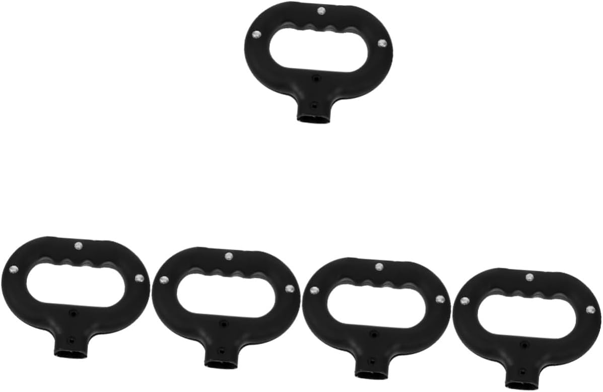 balacoo 5pcs Wagon Cart Push Handle Replacement for Camping Trolleys Ergonomic Grip for Easy Maneuvering for Outdoor Activities and Heavy Loads