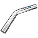 Upgr8 Universal Outside Diameter Polished Aluminum Pipe (4.0"(102MM), 45 Degree)