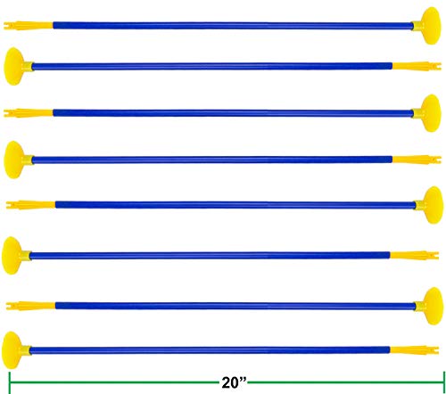 Kiddie Play Replacement Arrows For Kids Bow And Archery Set Toy Arrows With Suction Cups 20" (8 Pack) #TOP1