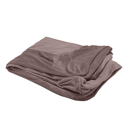 Furhaven Replacement Dog Bed Cover Faux Fur & Velvet Sofa-Style