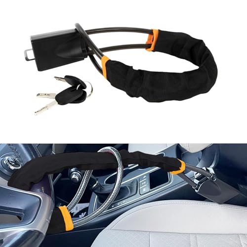 Universal Seat Belt Steering Wheel Lock
