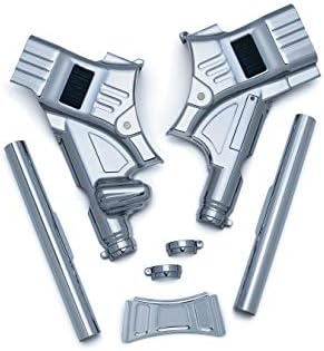 Kuryakyn 6955 Motorcycle Accent Accessory: Deluxe Neck Cover for 2014-19 Harley-Davidson Touring Motorcycles, Chrome