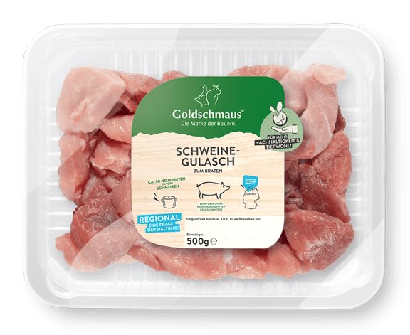 Goldschmaus Schweinegulasch, 500 g