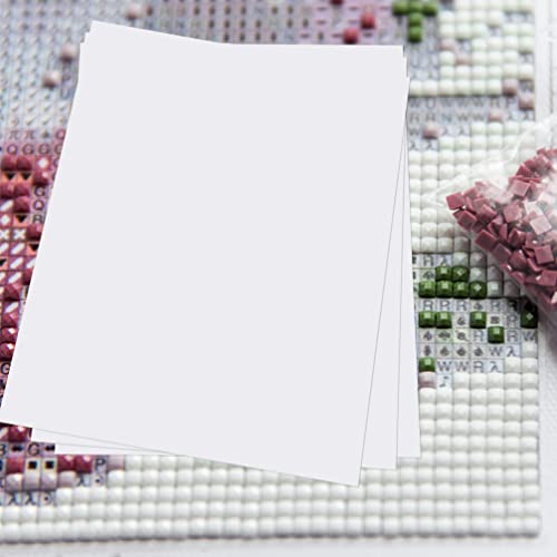 HEALLILY 20 Sheets Diamonds Painting Release Paper Replacement Double- Sided Non Stick Release Paper 5D Diamonds Painting Accessories A4 - Image 6