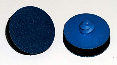 Patin de ponçage TR 3M Finesse-it Roloc 28768 bleu de 7/8 pouce pour lustrage précis
