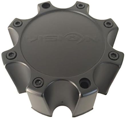 Vision Wheels C326MB-8CLV 60032090F-2 C326-8CL C326HW-8CL C326MB-8CL Matte Black Center Cap