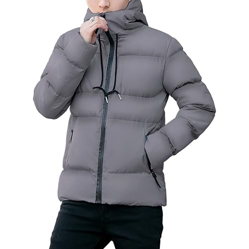 Chaqueta acolchada ligera de burbujas para hombre que buscan un abrigo cálido sin peso