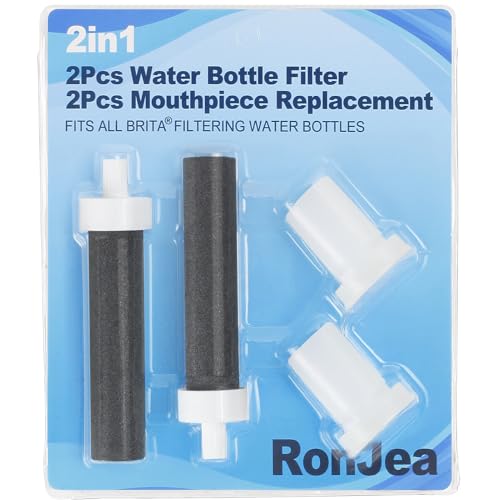 Filter & Mouthpiece Replacement - 2pcs Filter & 2pcs Bite Valve