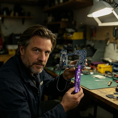 Herramientas para reparar teléfonos sin encender fallos en placa base 3