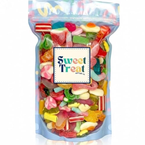 Sweets 1kg Pick n Mix, Classic Fizzy Jelly Sweets in Bulk
