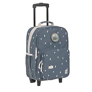 LÄSSIG Happy Prints Trolley Midnight Blue blaugrau 40cm